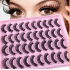 Chemical fiber false eyelashes