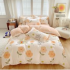 Four piece bed sheet set