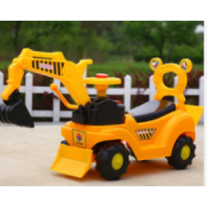 Children's sliding excavator