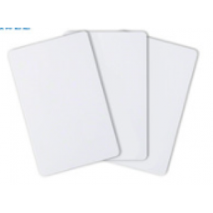 Plastic white card